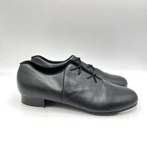 Bloch Women's Tap Flex Black Leather‎ S0388L Split Sole Tap Dance Shoes 11.5